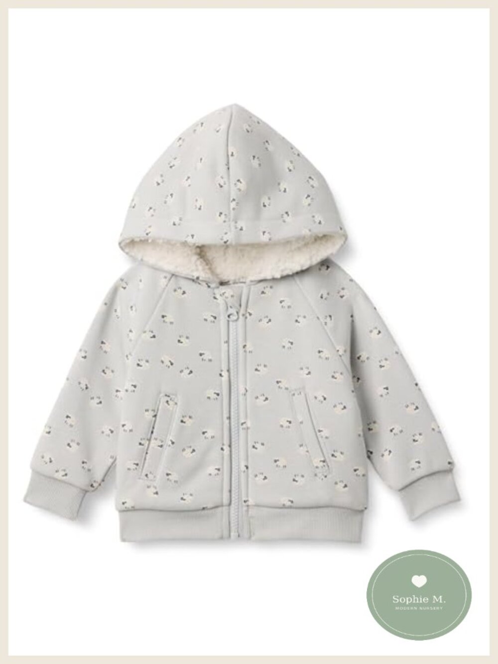 Unisex Toddler Zip Hoodie Sweatshirt French Terry Relaxed Fit